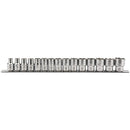 Draper Expert 1/2" 15pc Metric Socket Rail - 16496