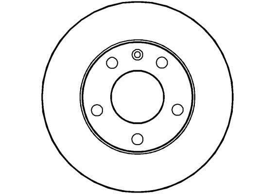 Disctech Brake Disc - Fits Ldv, Nissan - ABD2920 - Front Axle