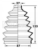 First Line Cv Joint Boot Kit Part No -FCB6022