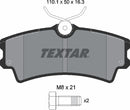 Textar Brake Pad Set - 2430201