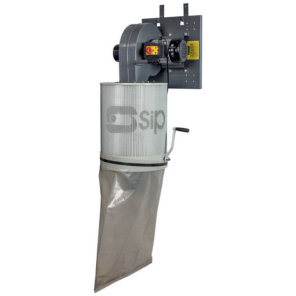 SIP 1HP Wall-Mount Single Cartridge Dust Collector