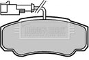 Borg & Beck Rear Brake Pad Set -BBP2068