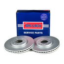 Borg & Beck Brake Disc Pair Part No -BBD4318