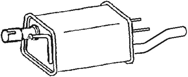 Klarius GM628D - Box With Tail Pipe