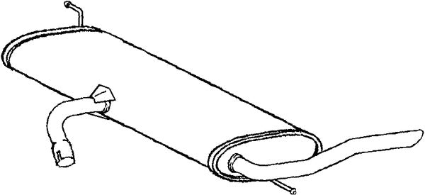 Klarius SE145H - Box With Tail Pipe