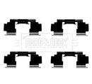 Borg & Beck Fitting Kit - Pads Part No -BBK1436