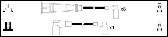 ElectroSpark Ignition Lead Set - OEK268