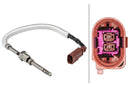 HELLA 6PT 358 181-541 Sensor, exhaust gas temperature - 2-pin connector