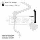 Borg & Beck Turbo Hose Part No -BTH1520
