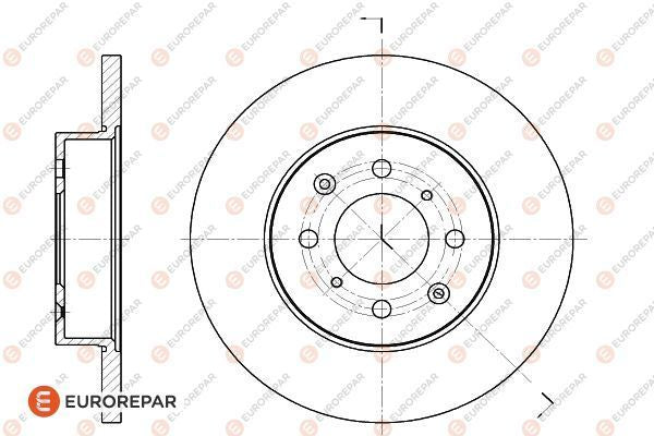 Eurorepar Brake Disc - 1618881480