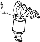 Klarius 322409 - Catalyst Type Approved Withpip  - Fits Toyota Yaris 1.3VVT-i (SCP90_)