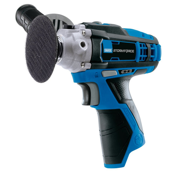 Draper Storm Force 10.8V Power Interchange Mini Polisher (Sold Bare)