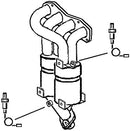 Klarius 321739 - Catalyst Type Approved Withpip  - Fits Toyota Avensis Verso 2.0VVTi
