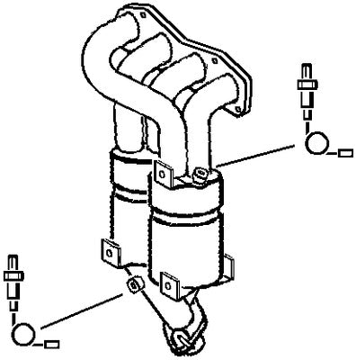 Klarius 321739 - Catalyst Type Approved Withpip  - Fits Toyota Avensis Verso 2.0VVTi