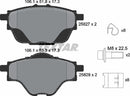 Citroën Ds Opel Peugeot Vauxhall, Brake Pad Set - Textar 2582701