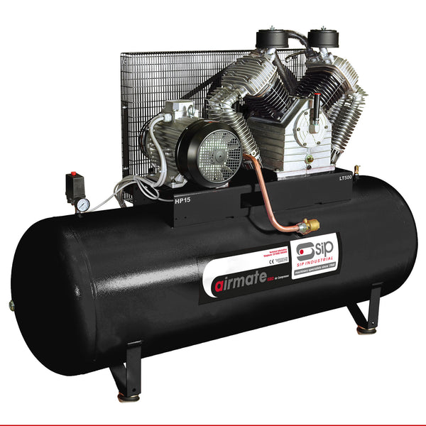 SIP ISBD15/500 500ltr Industrial Electric Compressor