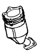 Klarius 322803 - Catalyst Type Approved Withpip  - Fits Nissan Navara 2.5DCi