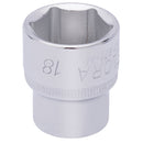Elora 18mm Hexagon Socket 3/8"Drive - 15235