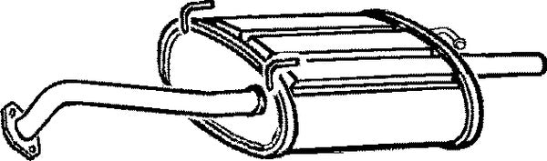 Klarius HY58Q - Box With Tail Pipe