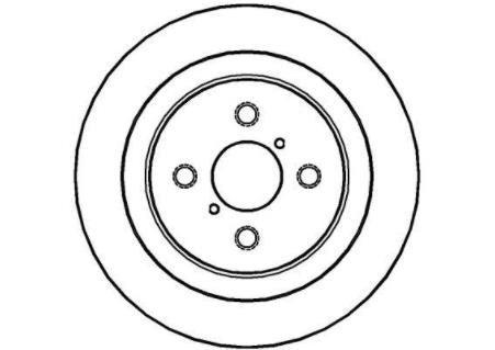 National Rear Brake Disc - NBD1453