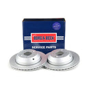 Borg & Beck Brake Disc Pair Part No -BBD5545