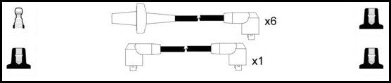ElectroSpark Ignition Lead Set - OEK886