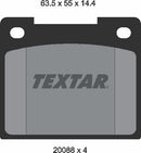 Textar Brake Pad Set - 2008802