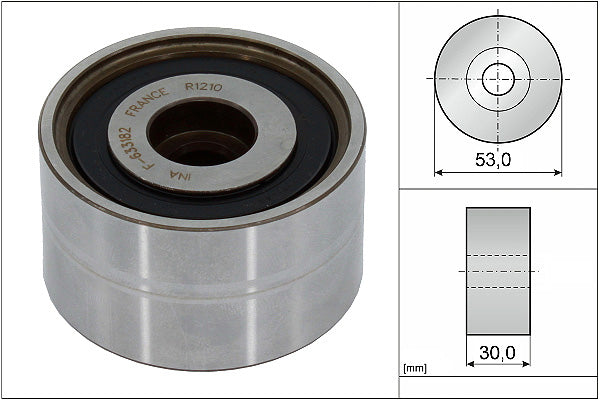 INA Deflection/Guide Pulley - Timing Belt - Part No - 532088510