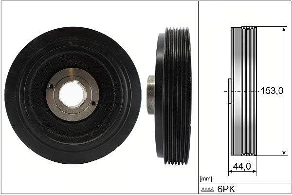 INA Belt Pulley Crankshaft Part No - 544004210
