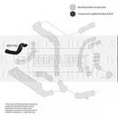 Borg & Beck Turbo Hose Part No -BTH1703