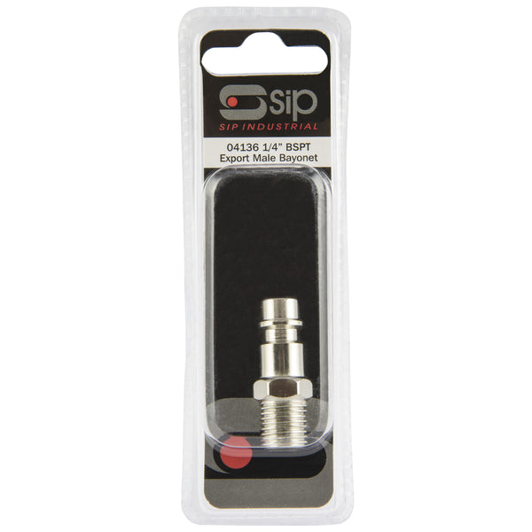 SIP 1/4" Universal Male Bayonet Adaptor