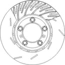 Disctech Brake Disc - Fits Porsche - ABD3848 - Rear Axle Right