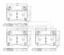 Borg & Beck Brake Pad Set Front -BBP2676