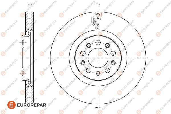 Eurorepar Brake Disc - 1622808380