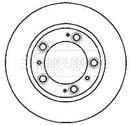 Borg & Beck Brake Disc Pair Part No -BBD4205