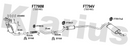 Klarius FT798M - Centre Pipe  - Fits Fiat Seicento 1.1i
