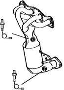Klarius 323456 - Catalyst Type Approved Withpip  - Fits Suzuki Splash (EX) 1.2VVT