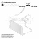 Borg & Beck Turbo Hose Part No -BTH1081