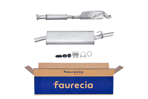FAURECIA 8LD 366 026-401 Rear Muffler - Easy2Fit® Kit - fits ALFA ROMEO 147