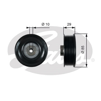 Gates DriveAlign Idler Pulley - T36448