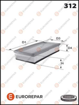 Eurorepar Air Filter - 1611157780