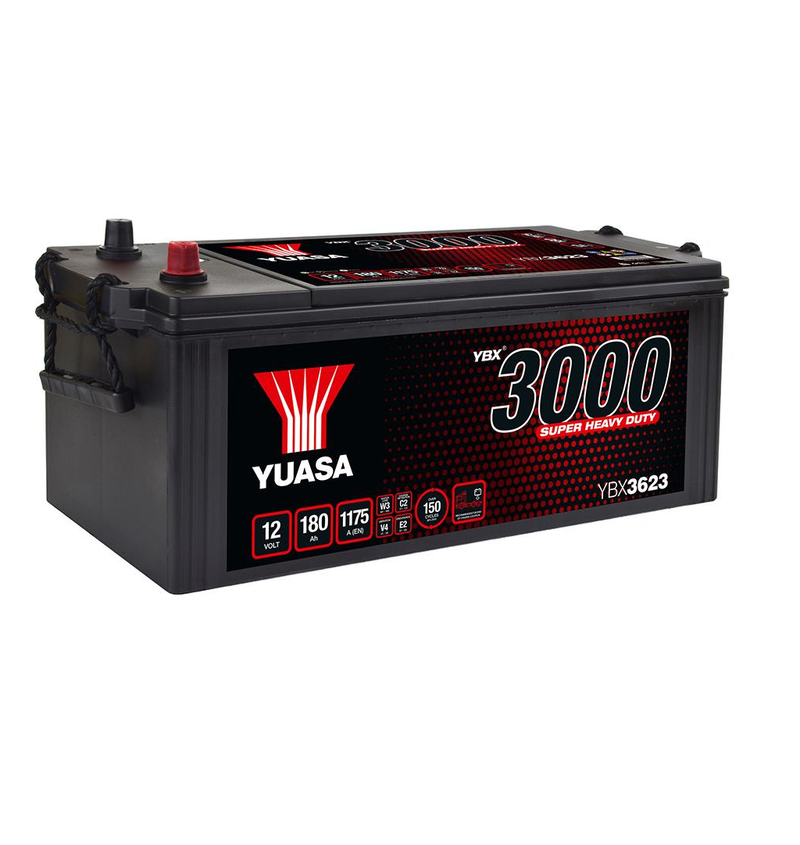 Yuasa YBX3623 Super Heavy Duty Battery - 3623