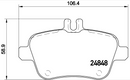 Brembo Brake Pad Set - P50091