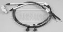 Borg & Beck Brake Cable - Rear -BKB2688