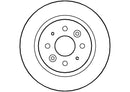 Disctech Brake Disc - Fits Kia, Mitsubishi - ABD2766 - Rear Axle