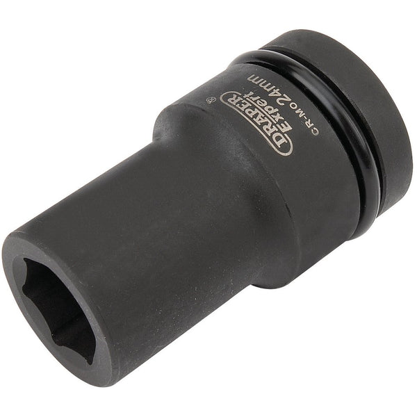 Expert HI-TORQ 6 Point Deep Impact Socket, 1" Sq Dr, 24mm
