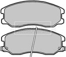 Borg & Beck Front Brake Pad Set -BBP2040