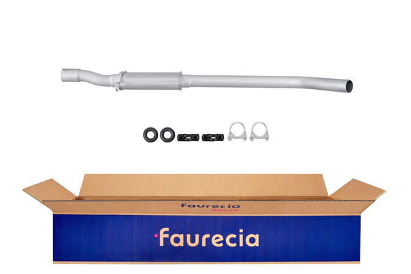 FAURECIA 8LC 366 025-931 Centre Muffler - Easy2Fit® Kit - fits VW GOLF IV