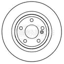 Borg & Beck Brake Disc Pair Part No -BBD5326