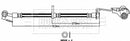 Borg & Beck Brake Hose Part No -BBH8406